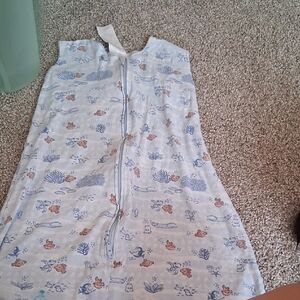 Halo Kids Pajamas Sleep Sack - Blue and White
